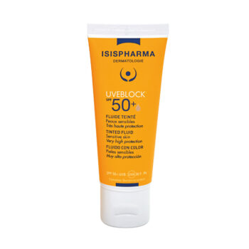 Isis Uve Sunblock Spf 50+ Light Tinted Fluid Tube 40ml